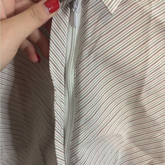 Langenis Striped Long Sleeve blouse size xs EUC VINTAGE - Picture 4 of 5